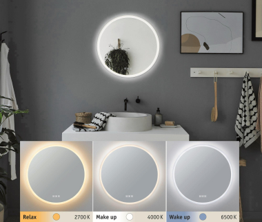 PAULM Spiegel Mirra IP44 D600mm  78952 