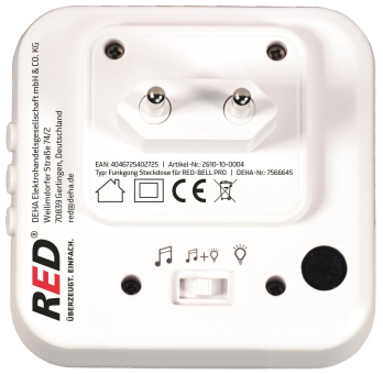 RED 2610-10-0004 Funkgong Steckdose 