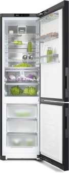 Miele KFN 4898 D blacksteel Kühlkombi 