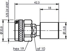 TEGA N-Abschlusswiderstand   J01026A0027 