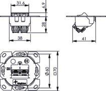 TEGA Modulaufnahme AMJ-SL      100022982 