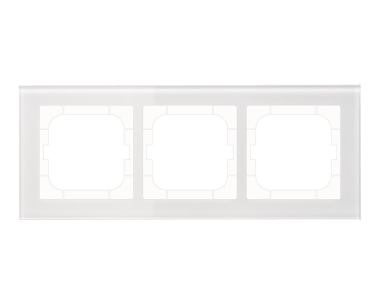 MDT BE-GTR363W.01 Glasrahmen 3fach 