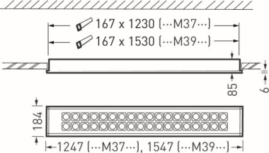 Trilux Creavo M39 LW19-03 62-840 7627851 