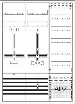 Striebel Komplettschrank AP       DA37BC 