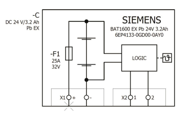 Siemens SITOP BAT1600 6EP4133-0GD00-0AY0 