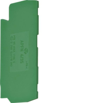 Hager Endplatte f.KYA04EH2       KWE12GR 
