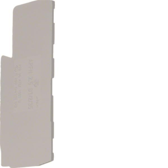 Hager Endplatte f.KYA02LH3        KWE08G 