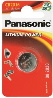 Panasonic Lithium Power      CR2016EL/1B 
