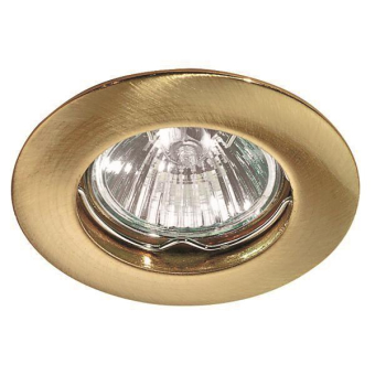 BRUM Einbaustrahler gold         2103.05 