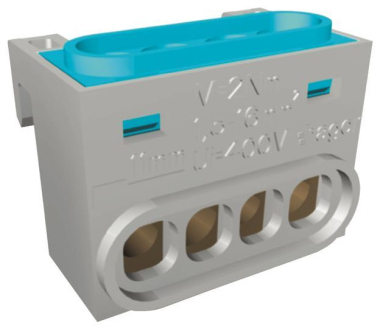 Hager N Klemme m.4 Klemmstellen    GZ04N 