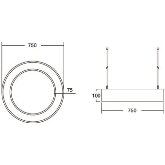 Brumberg LED-Pendel-Ringl.      13541173 