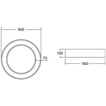 Brumberg LED-Anbau-Ringl.       13570163 