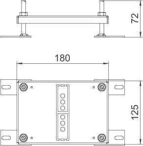 OBO HE60 UDL2-80 Höhenerweiterung 
