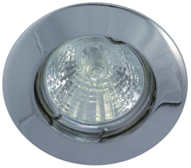 RUTEC Einbaustrahler chrom     ALU5584-4 