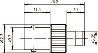 TEGA Adapter BNC-SMB 50Ohm     100023686 