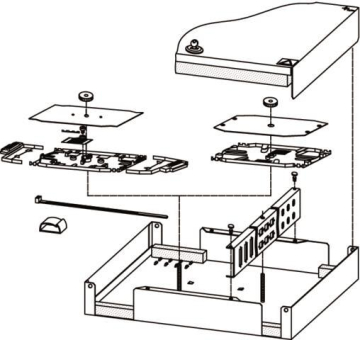 TG LWL-Mini Spleissgehäuse   H02050A0008 