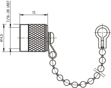 TEGA TNC-Abdeckkappe         H00050A0000 