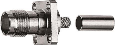 TEGA TNC-Kabelbuchse m.Flansch 100023767 