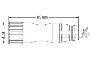 WAGO 756-3201/120-150 Verbindungskabel, 