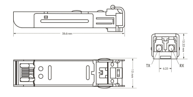 WAGO 852-1210 SFP Module 1000BASE,LX 