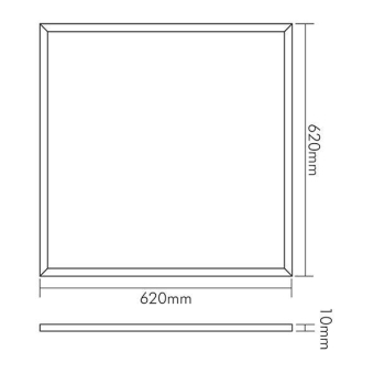 Nobile LED Panel Q2 alu 40W   1570401145 