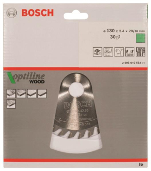 Bosch Kreissägeblatt Optiline 2608640583 
