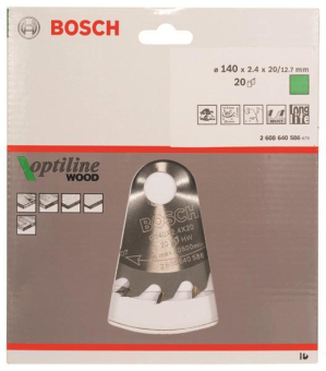 Bosch Kreissägeblatt Optiline 2608640586 