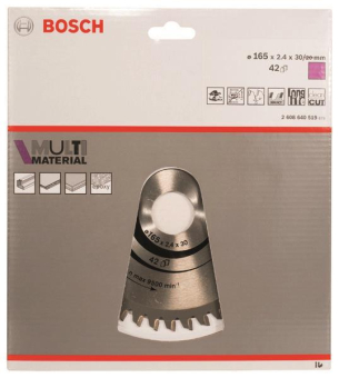 Bosch KSB 165X30 42TR/F MULTI 2608640519 