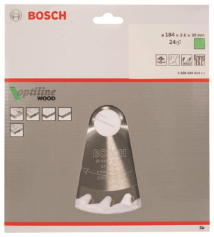 Bosch Kreissägeblatt Optiline 2608640610 