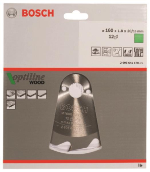 Bosch Kreissägeblatt Optiline 2608641170 