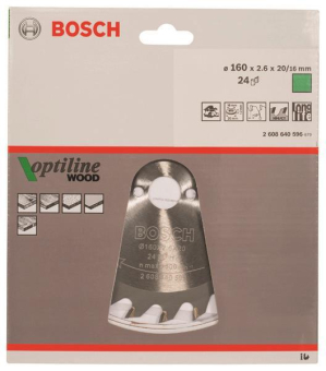 Bosch Sägeblatt KSB160/24WZ16 2608640596 