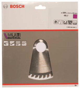 Bosch Kreissägeblatt Multi    2608640506 