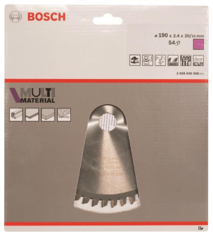 Bosch Kreissägeblatt Multi    2608640508 