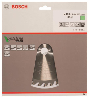 Bosch Kreissägeblatt Optiline 2608640613 