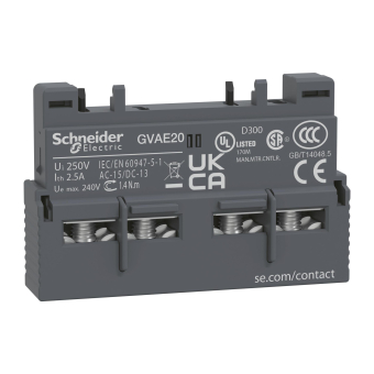 GS Hilfsschalter                  GVAE20 