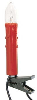 S&H Riffelkerzenkette 15-tlg.10m   57326 