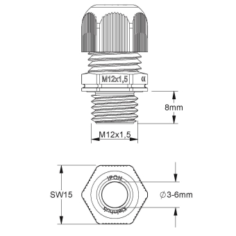 Kleinhuis IPON-Kabel-          1234M1201 