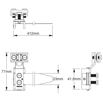 HKL Erdungs-Bandschelle             38/4 