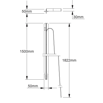 Kleinhuis Staberder 1.5m Fahne  313/15F2 
