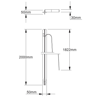 Kleinhuis Staberder 2m Fahne     313/2F2 
