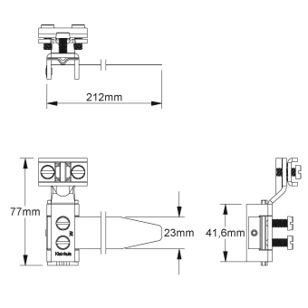 HKL Erdungs-Bandschelle für DM 25-  38/1 