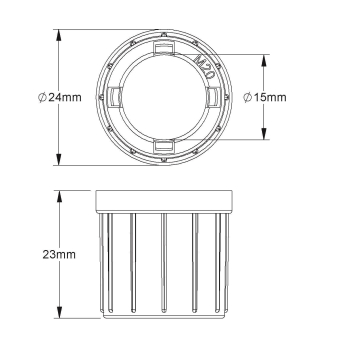 Kleinhuis Endtülle M20           1590M20 