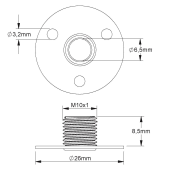 HKL Scheibennippel M10               365 
