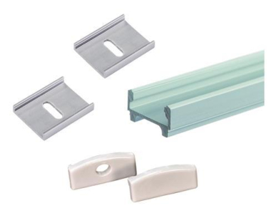 RUTEC Alu-Profil flach  1St=2m    B68405 