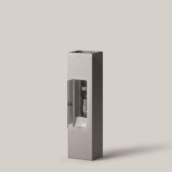 BEGA Pollerleuchtenrohr silber    84004A 