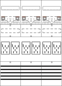 Striebel Zählerfeld 7RE 6Z        BF37T6 