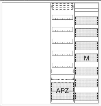 Striebel Ausbauschrank AP A47   AA47A2AM 