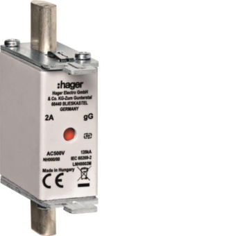 Hager Sicherungseinsatz NH000   LNH0035M 