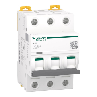 Schneider LS-Schalter iC60L 3p  A9F92370 