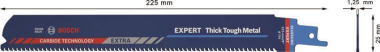 Bosch EXPERT Säbelsägeblatt   2608900369 